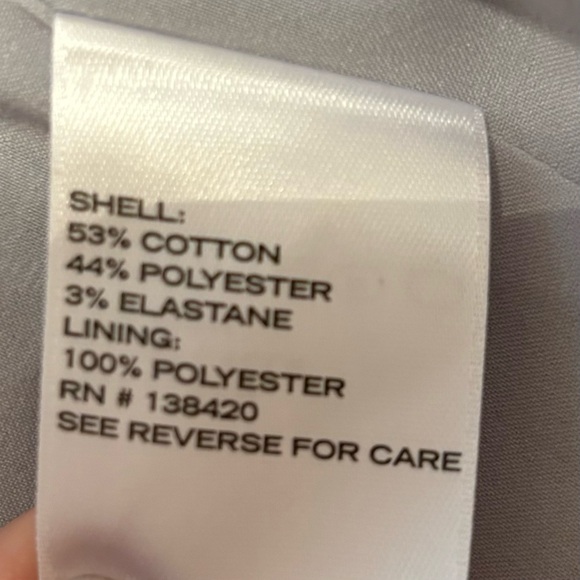 ETCETERA Trench Coat Gray Size 4 - Picture 9 of 11